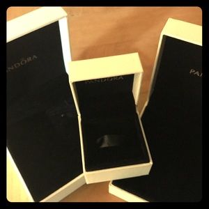 Pandora gift boxes, 2 large, 1 small